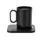thumbnail image 5 of Juego de calentador de café y taza, plato calentador de bebidas eléctrico, posavasos portátil para calentar y calentar té, acogedor y taza para oficin Negro, 5 of 8
