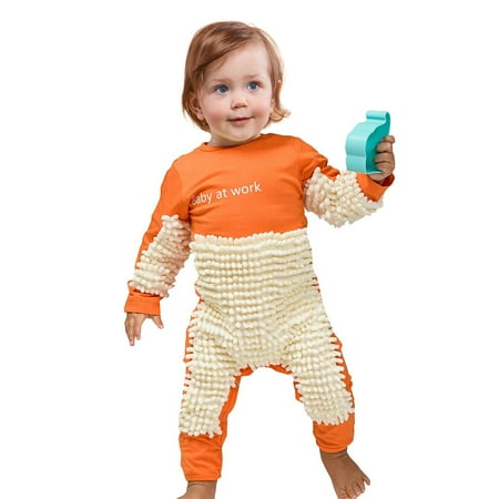 

Baby girl jumpsuit Newborn Infant Baby Girls Boys Long Sleeve Solid Mop Onesie Romper Jumpsuit Fragarn
