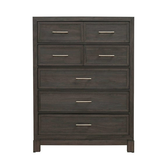 Liberty Furniture Modern Edge 5 Drawer Chest - Brown