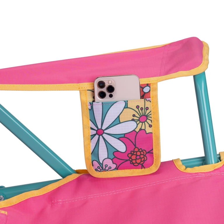GCI Outdoor Kickback Rocker Low Profile Rocking Camp Chair, Summer