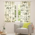 thumbnail image 3 of Retro Airplane Curtains 42"x84" Set of 2 Panels,Propeller Airplane Window Curtains & Drapes Adults,Old Fashioned Aircraft Blackout Curtains Hand Drawn Style Vintage Pattern Window Treatments, 3 of 6