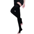 thumbnail image 5 of Bas de Compression Cuisse 20-30 mmHg Bas de Compression avec Bande en Silicone (Grand), 5 of 5