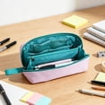 thumbnail image 7 of Summer Back_to_School Supplies Under $5 dollars!Special Pencil Case Pouch, Diamond-shaped Large-capacity Pencil CaseStationery Bag And Lovely Oxfords Cloth Pencil Case Pencil Case Pencil Case, Purple, 7 of 7