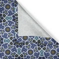 thumbnail image 6 of Ambesonne Moroccan Valance & Curtain, Persian Gypsy Design, 55"x36", Royal Blue, 6 of 6