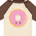 thumbnail image 4 of Inktastic Light Pink Donut Boys or Girls Long Sleeve Baby Bodysuit, 4 of 5