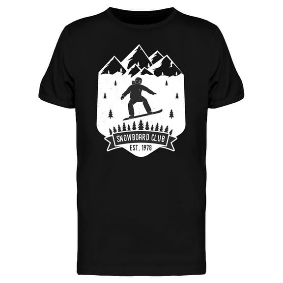 Snowboard Club1978 T-Shirt Men -Image by Shutterstock, Male 3X-Large