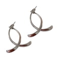 thumbnail image 1 of PVCS Easy Curved Earrings ​Exquisite Parentheses Ladies Earrings, 1 of 5