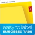 thumbnail image 5 of (3 pack) Pendaflex Colored End Tab Folders w/ Fasteners, 5 of 8