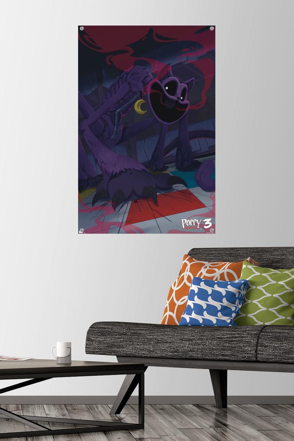 Poppy Playtime: Chapter 3 - CatNap Wall Poster