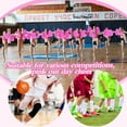 thumbnail image 5 of ABCISI 12 PCS Cheerleading Pom Poms Sports Dance Cheer Plastic Pom Pom with Plastic Handles for Sports Team Spirit Cheering, Party Dance Sports (Soft Plastic- Pink), 5 of 14