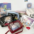 thumbnail image 5 of Itabag Kawaii, bolsos cruzados suaves de cuero PU para mujer, Bolso Ita transparente para niñas, Bolso JK para muñeca de 20cm, Bolso de hombro para mujer, 5 of 5