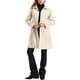 thumbnail image 2 of Abrigos de solapa INSPIRE CHIC para mujeres, abotonados, de una sola fila, de manga larga, abrigo de guisante de invierno, XS, beige, 2 of 5