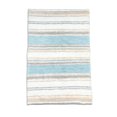 thumbnail image 1 of Alfombra de baño Chardin Home Maui, 100% algodón, 53 x 86 cm, color azul y beige costal, 1 of 6