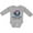 AC-Heather Grey, variant on Inktastic Grammy and Papa Love Me Boys Long Sleeve Baby Bodysuit