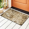 thumbnail image 1 of Vintage Wood Roses Rugs Doormat, Non-Slip Machine Washable Carpets Floor Door Mat , 36" x 24", 1 of 7