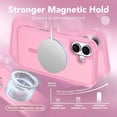 thumbnail image 3 of Funda BENTOBEN Magnética para iPhone 17 6.3 Rosa, 3 of 8