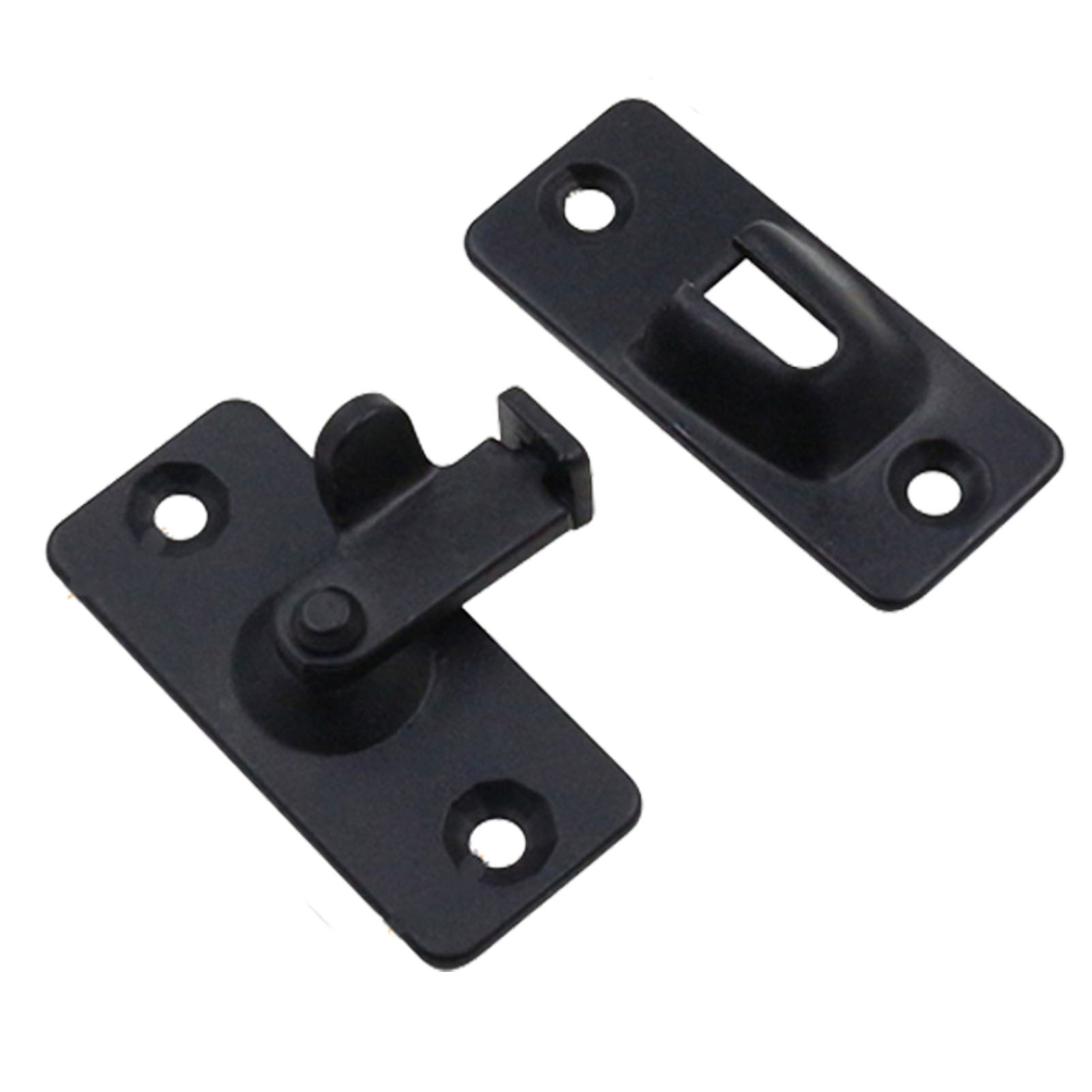 Right Angle Door Latch Stainless Steel Sturdy Material Lock for Doors