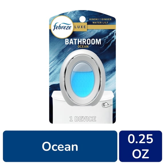 Febreze Odor Fighter Bathroom Air Freshener Ocean 1 ct - Pack of 1