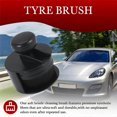 thumbnail image 4 of Car Tyre Cleaning Brush Set Tire Shine Applicator High Density Detailing Brushes for Vents Trim Seat, 4 of 5