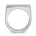 thumbnail image 3 of Stainless Steel Polished ID Ring Size 7, 3 of 3