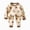 outfits001-Khaki, variant on NOLDARES Winter Clothes for Toddler Boy 2Pcs Long Sleeve Graphic Crewneck Pullover Top Jogger Pants Soft Outfits Size:18-24 M,Light Yellow