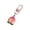 Peach style, variant on Fruit Key Pendant Plastic/Resin Texture for Woman Girls Fashion Lover Present