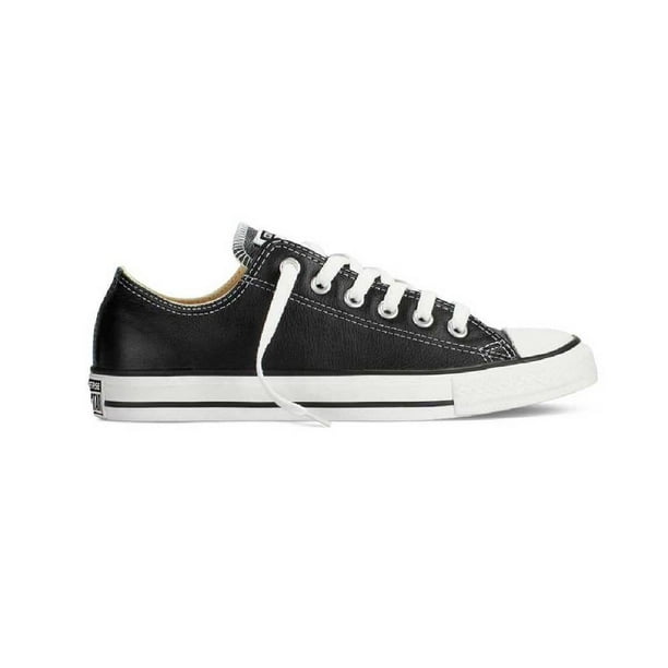Tenis Converse Chuck Taylor All Star Mujer Piel Leather negro 25 CONVERSE Chuck Taylor Walmart en linea