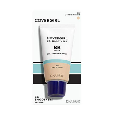 COVERGIRL Smoothers Lightweight BB Cream, 810 Light To (Best Face Shop Bb Cream)