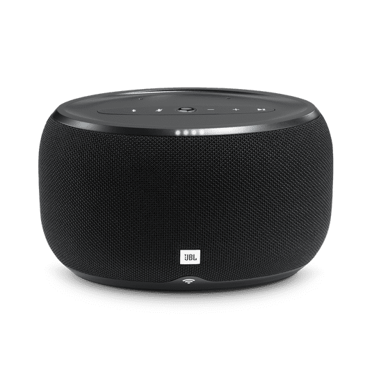 Restored JBL Link 300 Wireless Bluetooth Voice-Activated Speaker - Black (Refurbished)