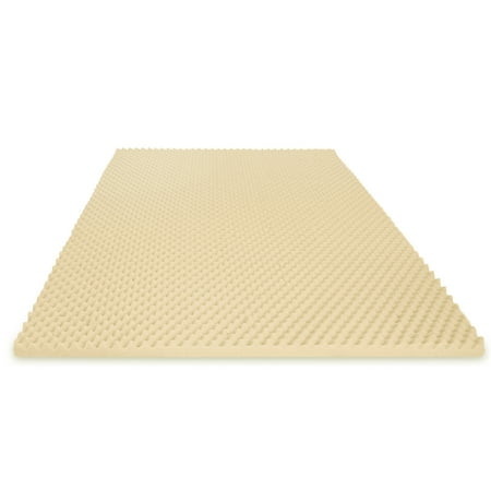 High Density Convoluted Egg Crate 1.5" Memory Foam ...