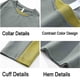 thumbnail image 4 of pstuiky Camisas de manga larga de invierno para hombre, Camiseta deportiva unisex de manga larga y cuello redondo con bloques de color liso para hombre y mujer top de hombre m, 4 of 4
