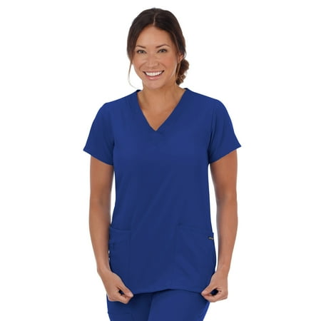 

Jockey Women s Favorite Fit V-Neck Scrub Top Style 2206