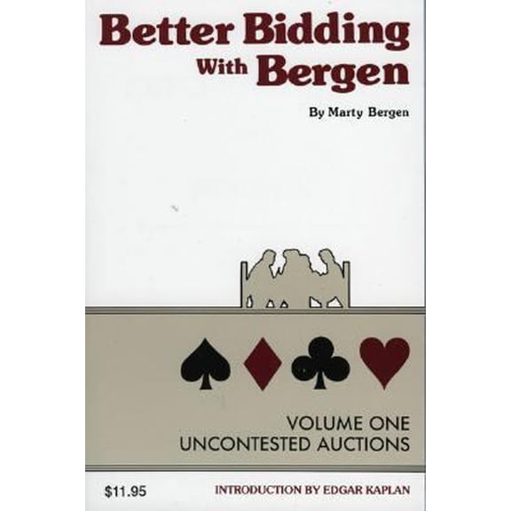 Pre-Owned Better Bidding With Bergen Vol I, Uncontested Auctions (Paperback) 0910791368 9780910791366
