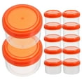 thumbnail image 5 of WHAMVOX  12 Pcs Container Portable Salad Dressing Condiment Bottles Travel, 5 of 8