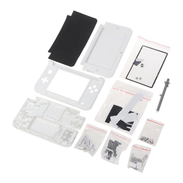 White Accesorio de juego para consola 3dsxl completo para carcasa con botones de repuesto Housi