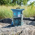 thumbnail image 5 of geckobrands Optixtreme 20L Hydroner Lightweight Packable Waterproof Backpack (Grey/Neon Blue), 5 of 5