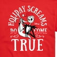 thumbnail image 3 of The Nightmare Before Christmas - Holiday Screams Come True - Men's Short Sleeve Graphic T-Shirt, 3 of 5