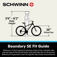 thumbnail image 6 of Schwinn 26" Boundary Electric Mountain Bike for Adults, 18 Speeds, 250w Ebike Motor, Gray, 6 of 8