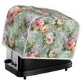 thumbnail image 5 of Yuyamidu Flower Toaster Cover 4 Slice Spill-Proof Wide Slot Microwave Oven Toaster Cover Accessories Aesthetic Bread Maker Cover Univeral Fit Kitchen Small Appliances, 5 of 7