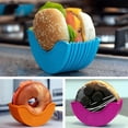 thumbnail image 4 of Reusable Hamburger Buns Fixed Box Sandwich Burger Buddy Holder, 4 of 4