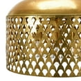 thumbnail image 5 of Creative Co-Op Metal Ceiling Light with Brushed Finish, Gold, 5 of 6