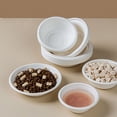 thumbnail image 4 of 100-Pack Disposable Pet Food Bowls Biodegradable Thickened Paper Dishes for Wet Food & Stray Animal Feeding,Eco-Friendly & Convenient, 4 of 5