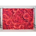 thumbnail image 3 of Flowers Wall Backdrops Photography Birthday Wedding ration Custom Pink Red Rose Home Studio Photo Backgrounds Props, 3 of 8