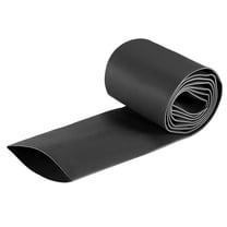 Uxcell Heat Shrink Tubing, Shrink Tube Cable Sleeve 3.3ft Black 1.57 in