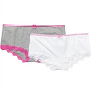 Fruit of the Loom - Cotton Lycra Boyleg Panties, 2-Pack
