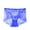 Blue, variant on 2024 Underwear for Womens Mid-Waist Solid Color Lace Thin Mesh Breathable Underwear Briefs Beige