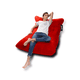 thumbnail image 1 of Sillón Puff Gamer Acabado Gamuza Color Rojo Puff MX Puff Gamer Gamuza, 1 of 3