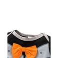 thumbnail image 4 of Kiapeise Baby Boy’s Funny Halloween Printed Long Sleeve Romper with Cap, 4 of 8