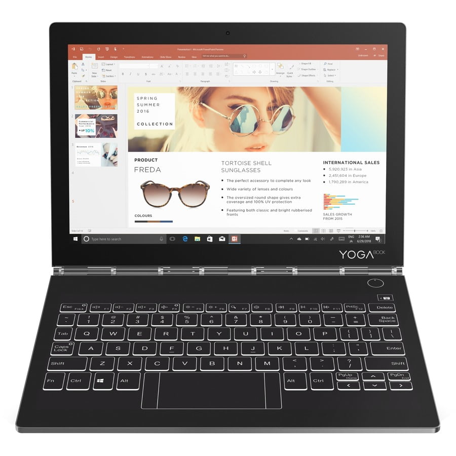 Lenovo Yoga Book C930 10.8" Full HD Touchscreen 2in1 Laptop, Intel