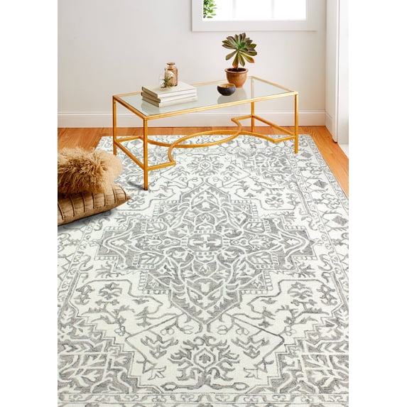 Bashian Abena Transitional Floral Area Rug